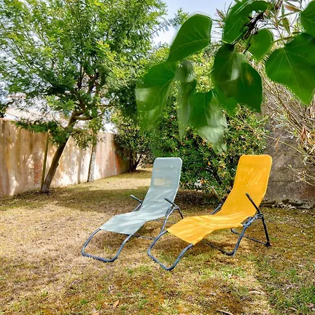 à 220m De La Plage, Maison Avec Jardin Pour 4 Hébergement de vacances