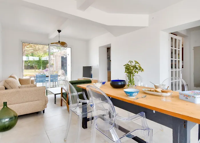 A 220m De La Plage, Maison Avec Jardin Pour 4