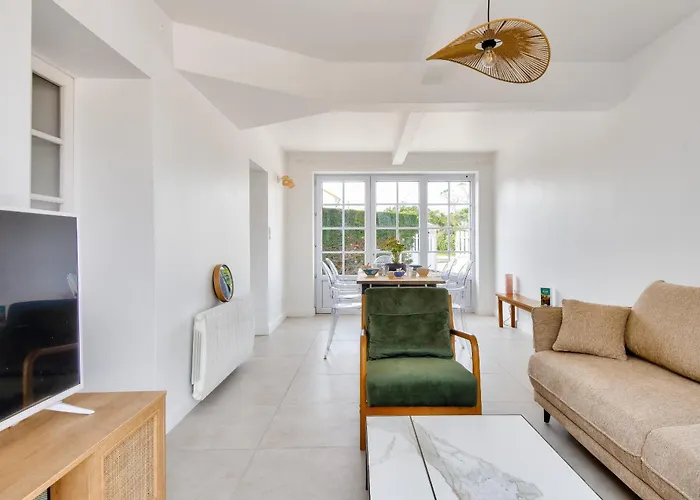 A 220m De La Plage, Maison Avec Jardin Pour 4 Prázdninový dům *