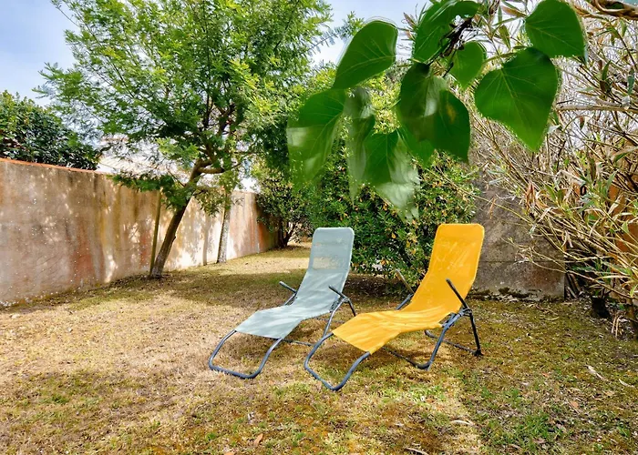 A 220m De La Plage, Maison Avec Jardin Pour 4 Prázdninový dům