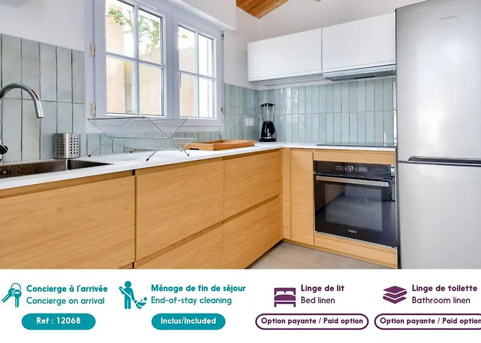 Prázdninový dům A 220m De La Plage, Maison Avec Jardin Pour 4 *